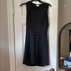 Elvi Black Sleeveless Sheath Mini Dress